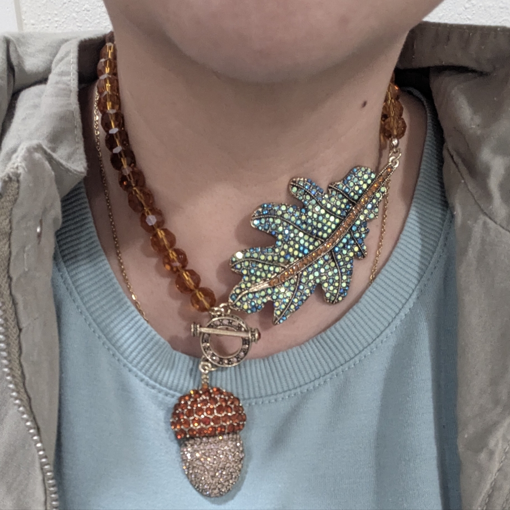 Nwot!!! Crystal Necklace